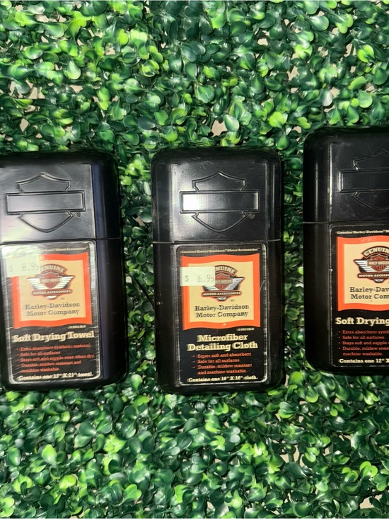 Harley-Davidson Other - Vintage 2003 Harley-Davidson x Microfiber Detailing Towels